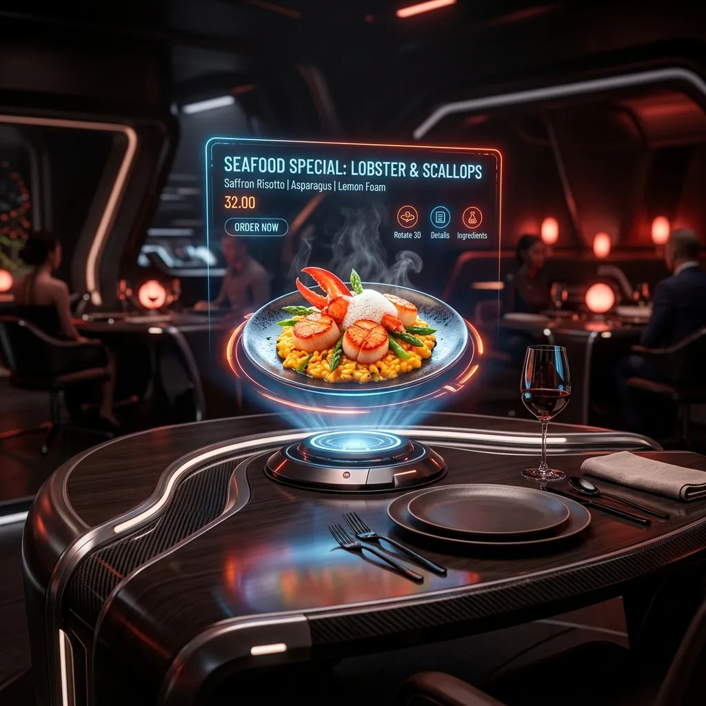 Il Futuro dei Menu: Perché il 3D e l'AR cambieranno la tua sala